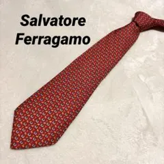 【美品】Salvatore Ferragamo ネクタイ