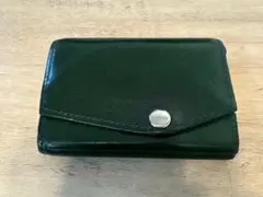 アブラサス 小さい財布 ブッテーロレザー グリーンのサムネイル