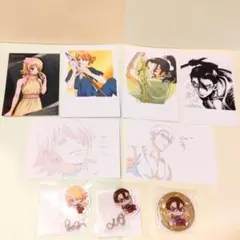 金狼 銀狼 松風 Dr.STONE キャラ福くじ科学部 ポストカード ブロマイド