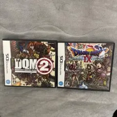 ds ドラクエ2本セット　ドラゴンクエストモンスターズ ジョーカー2 ドラクエ9