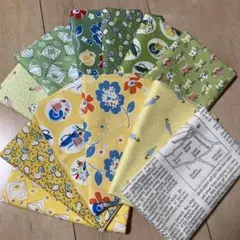 値下げ中！綿プリント　カットクロス12枚セット