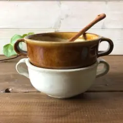 益子焼 グラタン皿2個【新品・送料込】のサムネイル