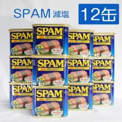 【SPAM】スパム ポークランチョンミート 12缶　減塩　沖縄限定ラベルのサムネイル
