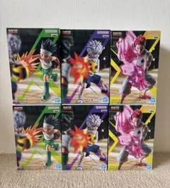 HUNTER×HUNTER G.I編 ゴン&キルア&ヒソカ フィギュア6個セット