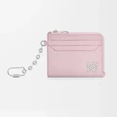 LOEWE アナグラム スクエア コインカードホルダー（ペブルグレインカーフ）
