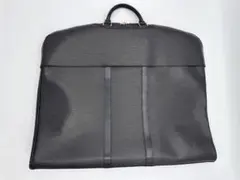 エルメネジルド ゼニア レザー ガーメントバッグ ブラック - メルカリ