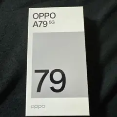 OPPO A79 5G 4GB/128GB 本体 ミステリーブラック