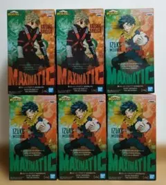 僕のヒーローアカデミア MAXIMATIC フィギュア 6体セット - メルカリ