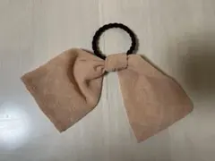 リボン付きヘアゴム