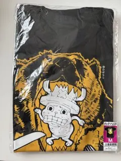 ワンピース チョッパー バックプリント Tシャツ ブラック Mサイズ