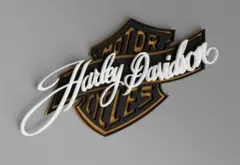 ハーレー　HARLEY-DAVIDSON　壁飾り　ウォールアート