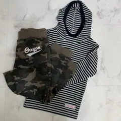 【キッズ】KRIFF MAYER パーカー MPS スウェット パンツ　２点