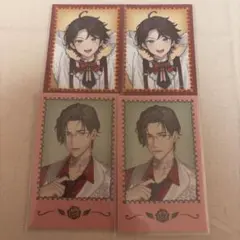 三枝明那 五木左京 Rose Valentine ランダムチェキ風カード