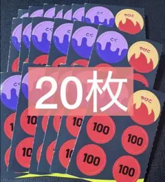 20張套裝 紙製傷害指示物 標記物 寶可夢卡牌 全新未使用