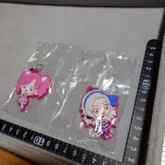 アイカツ！×プリパラ カプセルラバーマスコット ラバーストラップ2種