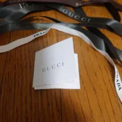 GUCCI サテンリボン 2色セット