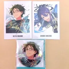 蓮巳敬人 神崎颯馬 9周年ぱしゃっつ 缶バッジ