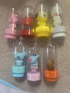 BT21 フィギュア 8体セットスタンプ付き