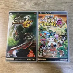 PSP モンスターハンターポータブル 2nd G & アイルー村G