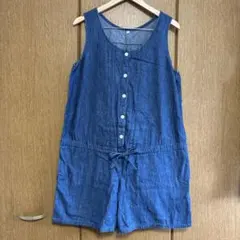 マタニティ　サロペット ショートパンツ M-Lサイズ