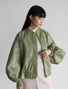 RADIATE ヤマダヤ カラーブルゾン アウター フェイクレザー ゆったり 春