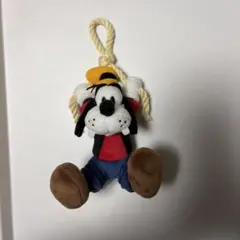 グーフィー　ぬいぐるみバッジ　レア　希少　ディズニー