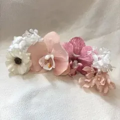 胡蝶蘭◇ヘッドパーツ◇髪飾り◇前撮り◇結婚式◇成人式◇卒業式◇ウェディング