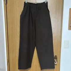 【UNIQLO】コットンリラックスアンクルパンツ