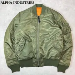 ALPHA INDUSTRIES MA-1 フライトジャケット カーキ XL