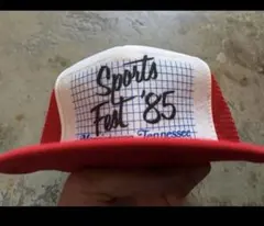 超激レアプリントデッドストック企業系トラッカーキャップ