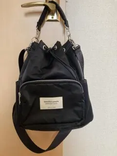beautiful people 巾着 ショルダーバッグのサムネイル