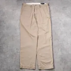ポロバイ ラルフローレン W35 ポロチノ チノパン 古着 ベージュ 19898