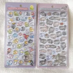 ボンボンドロップシール マヌルネコ キャラクターグッズ