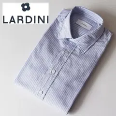 《ラルディーニ》未使用 イタリア製 綿100 長袖ドレスシャツ ワイシャツ 45のサムネイル