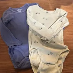 H&M 長袖肌着　ロンパース　２枚セット