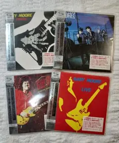 【4枚セット】ゲイリー・ムーア紙ジャケCD