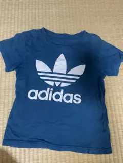 adidas キッズ Tシャツ ブルー