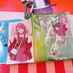 プロセカ　スシローコラボ　花里みのり　ポーチ　アクスタ　ステッカー