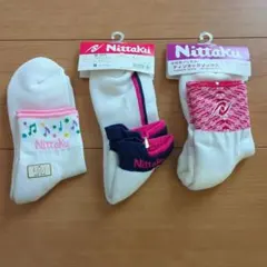 Nittaku　靴下　ソックス　Mサイズ　3足セット