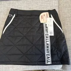 新品　Callaway 中綿スカートM ブラック