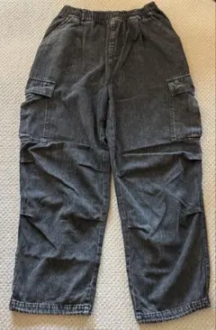 カーゴパンツ　グレー　Mサイズ　長ズボン　メンズ