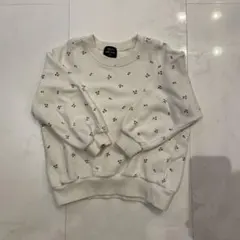 【petit main】オーガニックコットントレーナー　さくらんぼ　110