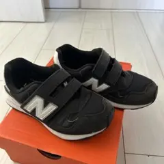 New Balance 313ベルクロスニーカー ブラック19.5cm