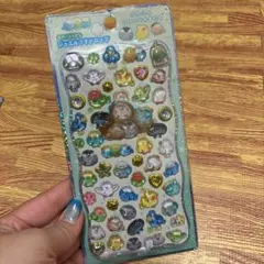 ボンボンドロップシール アニマル キャラクターグッズ