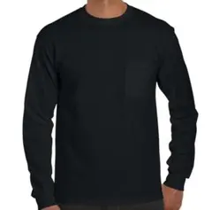 ★直輸入品！新品未使用★ GILDAN 無地長袖ロングＴシャツ