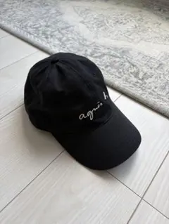 Agnes b キャップ黒 アニエスベー