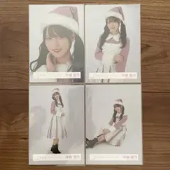 中嶋優月 櫻坂46 2024年 クリスマスサンタ衣装 生写真4枚コンプ