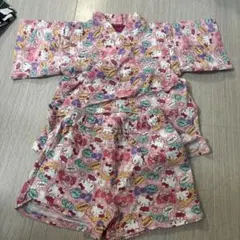 ハローキティ 甚平 80cm
