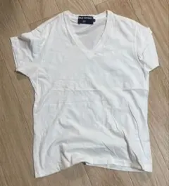 み*ん様 POLO SPORT ラルフローレン Vネック Tシャツ 白 Lサイズ