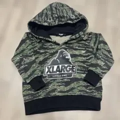 XLARGE KIDS パーカー カモフラ 90